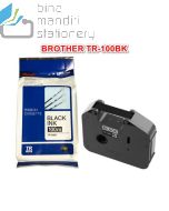 Contoh perlengkapan Kantor Brother TR-100BK Ink Ribbon for PT-E800 series P-touch Tape dan gambarnya